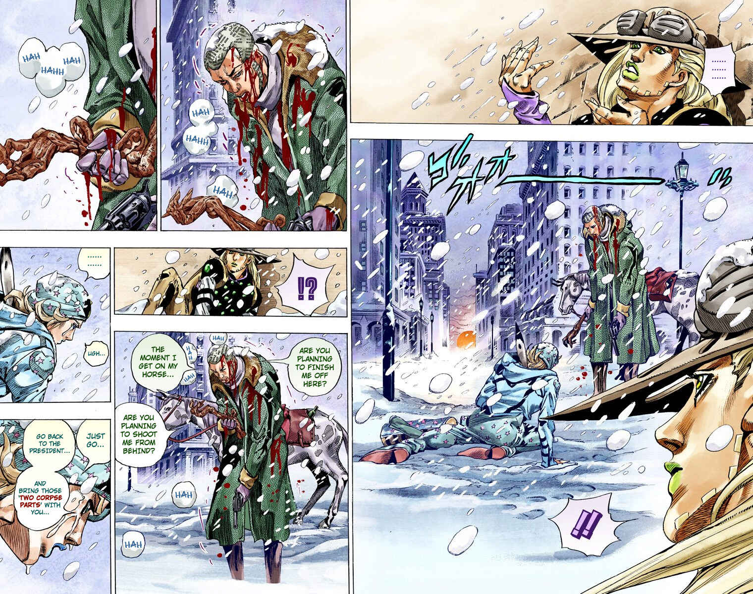 Page 10 Chapter 48 JoJos Bizarre Adventure, Part 7: Steel Ball Run (Official Colored)