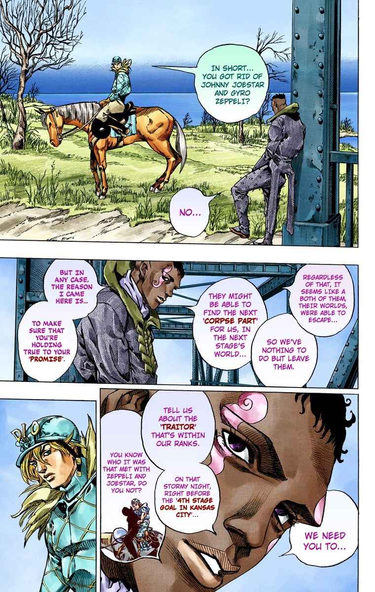 Page 25 Chapter 48 JoJos Bizarre Adventure, Part 7: Steel Ball Run (Official Colored)