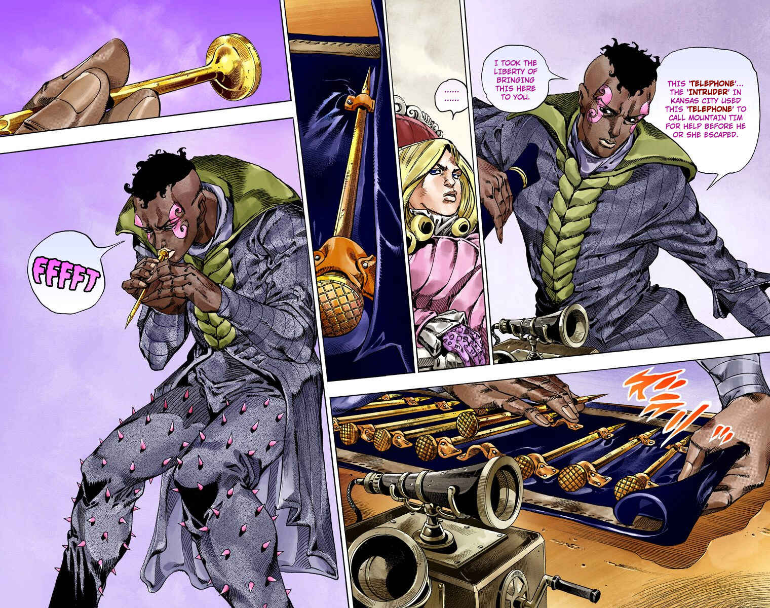 Page 32 Chapter 48 JoJos Bizarre Adventure, Part 7: Steel Ball Run (Official Colored)