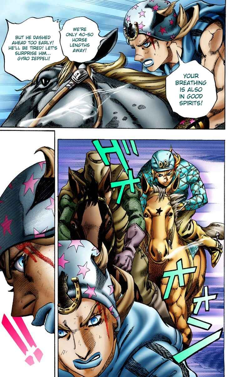 Page 19 Chapter 10 JoJos Bizarre Adventure, Part 7: Steel Ball Run (Official Colored)