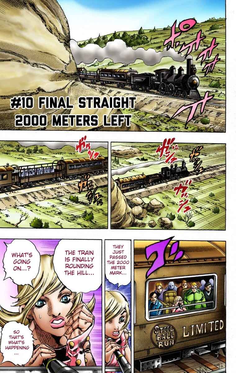 Page 2 Chapter 10 JoJos Bizarre Adventure, Part 7: Steel Ball Run (Official Colored)