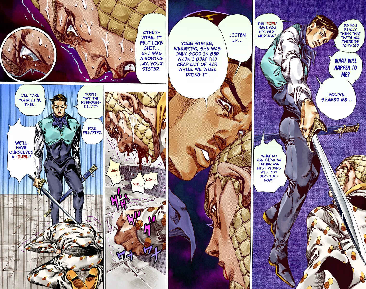 Page 12 Chapter 51 JoJos Bizarre Adventure, Part 7: Steel Ball Run (Official Colored)