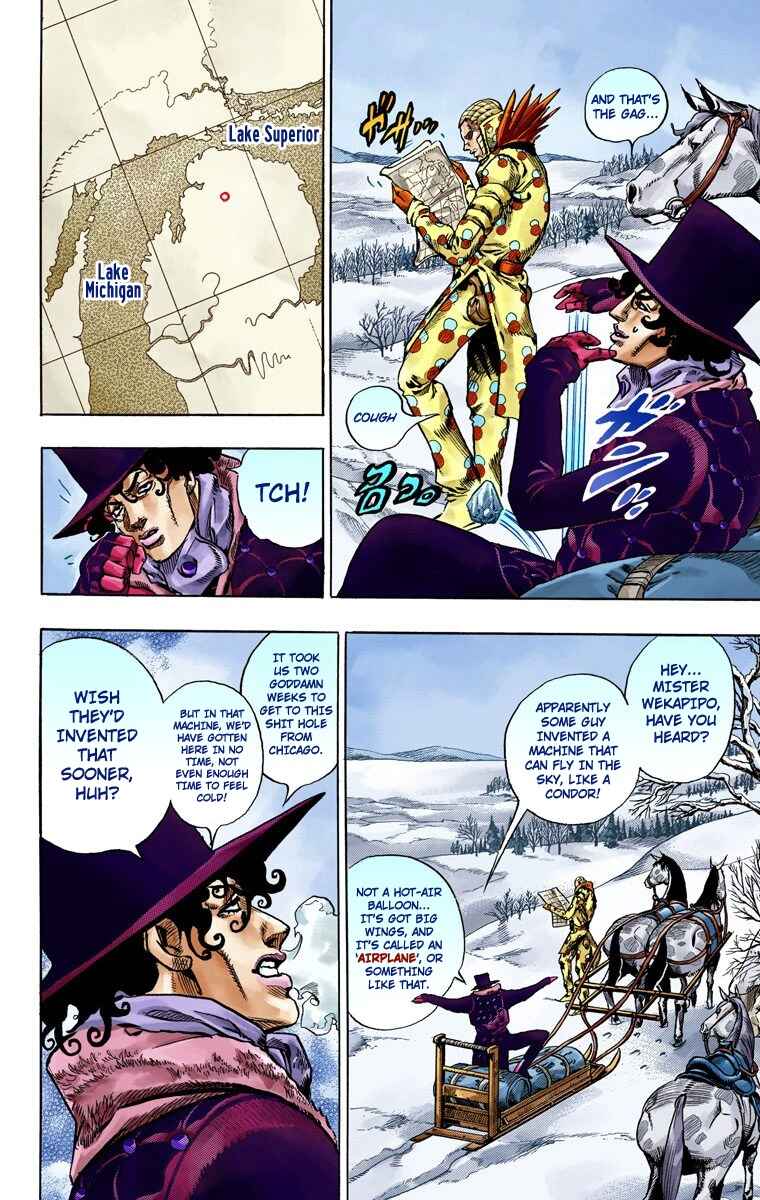 Page 24 Chapter 51 JoJos Bizarre Adventure, Part 7: Steel Ball Run (Official Colored)