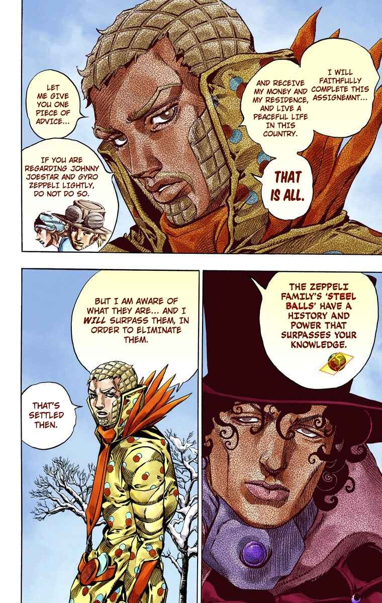 Page 26 Chapter 51 JoJos Bizarre Adventure, Part 7: Steel Ball Run (Official Colored)
