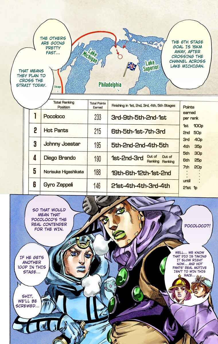 Page 33 Chapter 51 JoJos Bizarre Adventure, Part 7: Steel Ball Run (Official Colored)