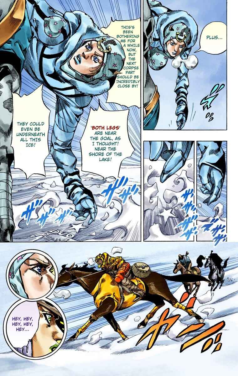 Page 34 Chapter 51 JoJos Bizarre Adventure, Part 7: Steel Ball Run (Official Colored)