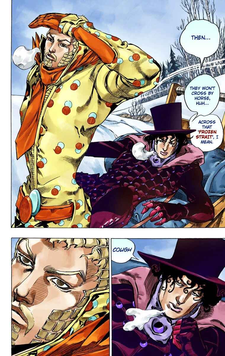 Page 4 Chapter 51 JoJos Bizarre Adventure, Part 7: Steel Ball Run (Official Colored)