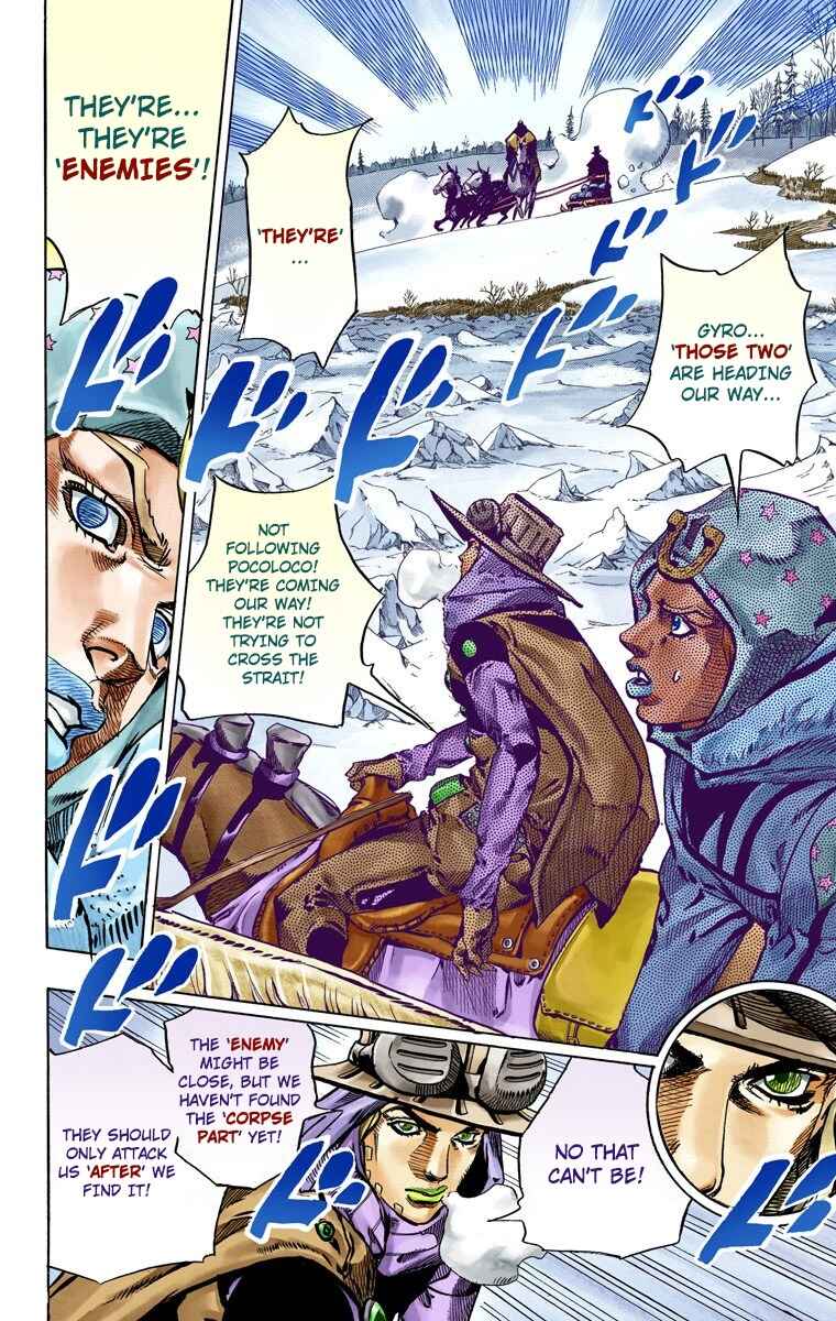 Page 41 Chapter 51 JoJos Bizarre Adventure, Part 7: Steel Ball Run (Official Colored)
