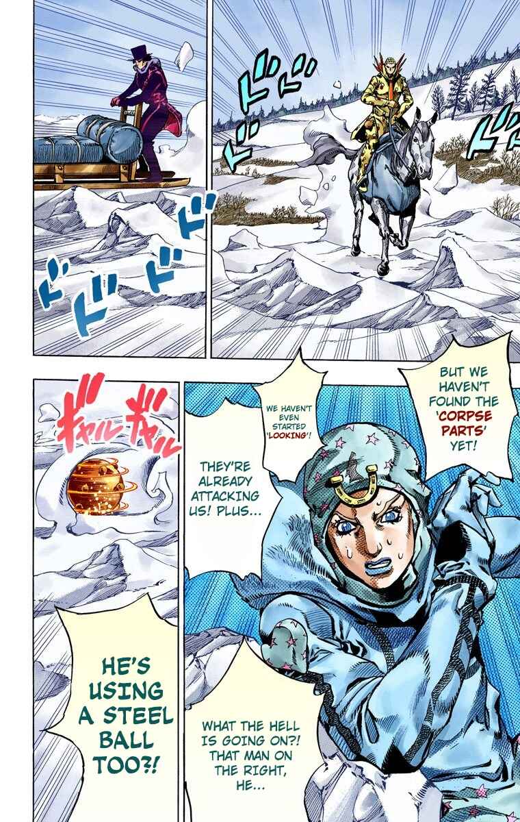 Page 47 Chapter 51 JoJos Bizarre Adventure, Part 7: Steel Ball Run (Official Colored)