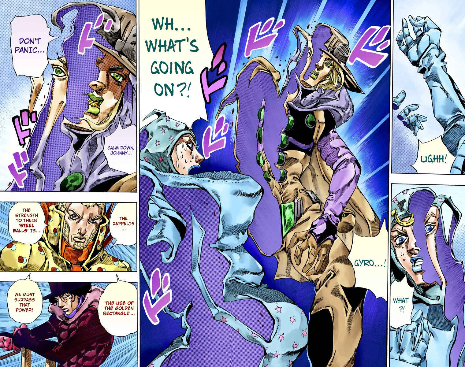 Page 49 Chapter 51 JoJos Bizarre Adventure, Part 7: Steel Ball Run (Official Colored)