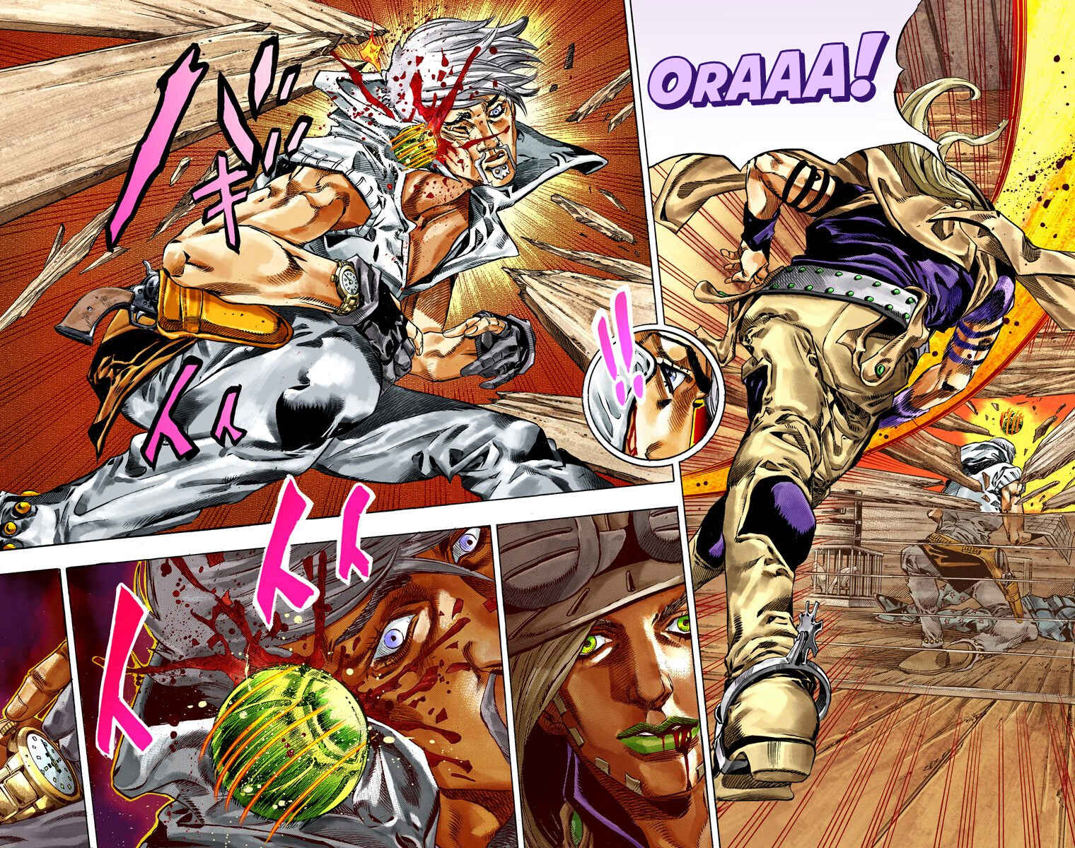 Page 21 Chapter 35 JoJos Bizarre Adventure, Part 7: Steel Ball Run (Official Colored)