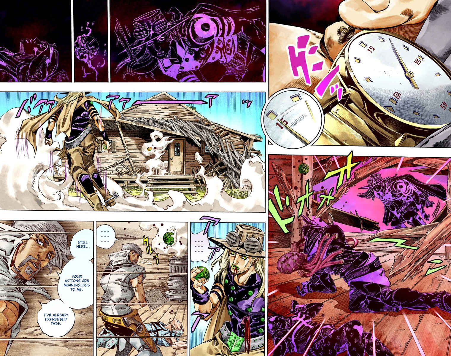 Page 22 Chapter 35 JoJos Bizarre Adventure, Part 7: Steel Ball Run (Official Colored)