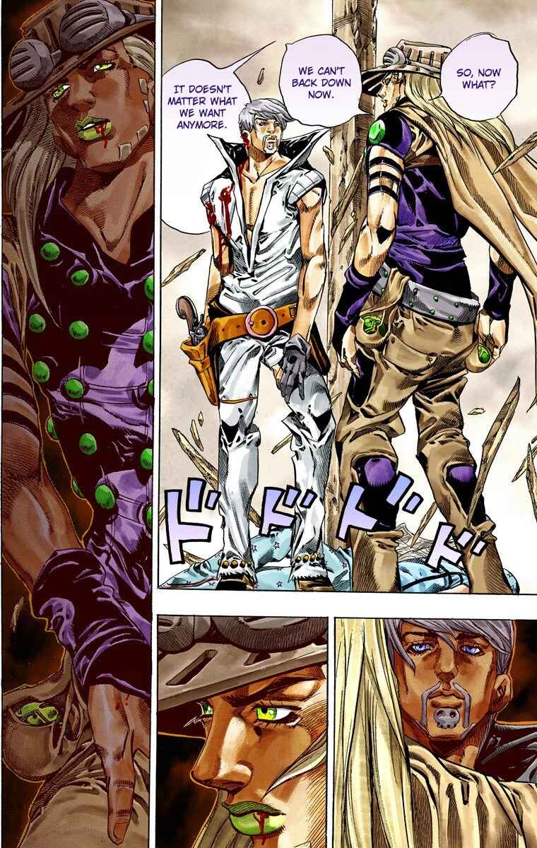 Page 28 Chapter 35 JoJos Bizarre Adventure, Part 7: Steel Ball Run (Official Colored)