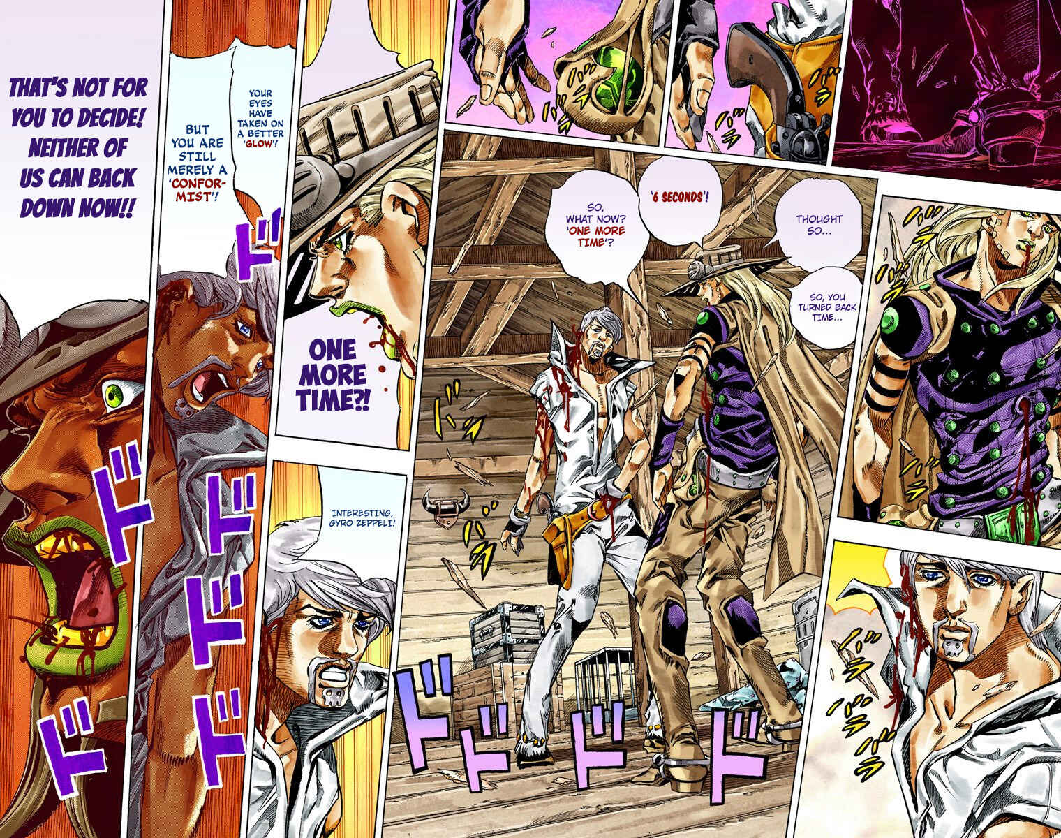Page 34 Chapter 35 JoJos Bizarre Adventure, Part 7: Steel Ball Run (Official Colored)