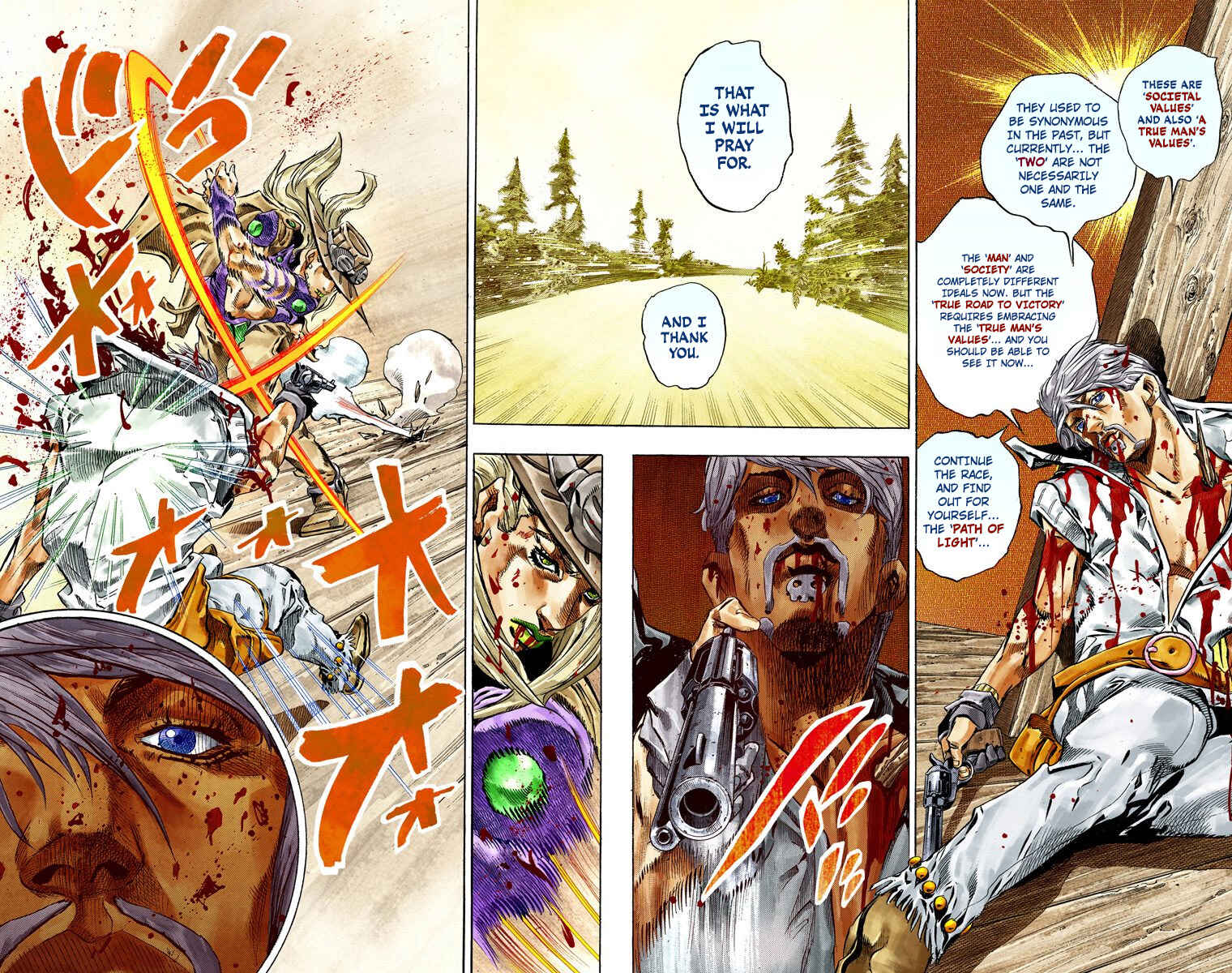 Page 43 Chapter 35 JoJos Bizarre Adventure, Part 7: Steel Ball Run (Official Colored)