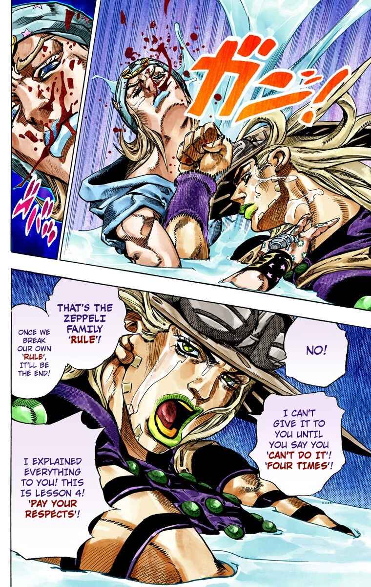 Page 27 Chapter 43 JoJos Bizarre Adventure, Part 7: Steel Ball Run (Official Colored)