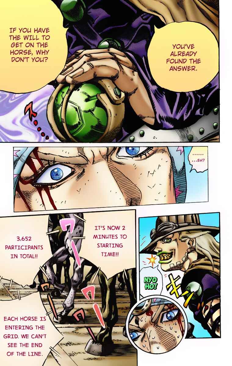 Page 24 Chapter 4 JoJos Bizarre Adventure, Part 7: Steel Ball Run (Official Colored)