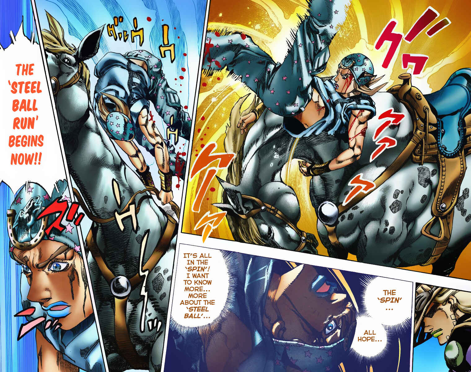 Page 26 Chapter 4 JoJos Bizarre Adventure, Part 7: Steel Ball Run (Official Colored)