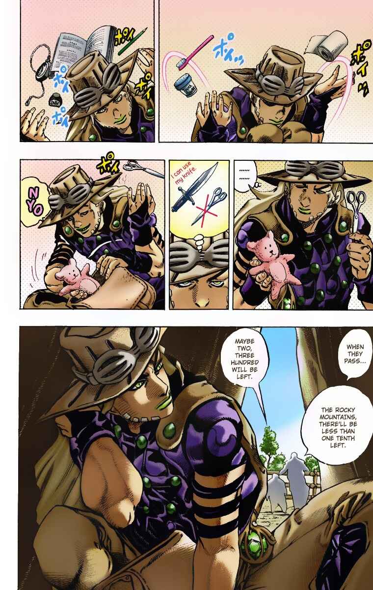 Page 4 Chapter 4 JoJos Bizarre Adventure, Part 7: Steel Ball Run (Official Colored)