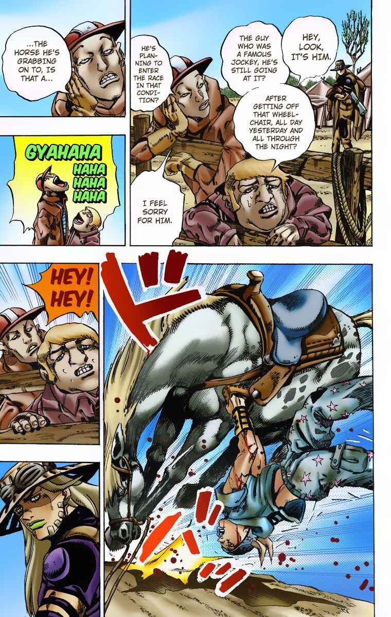 Page 7 Chapter 4 JoJos Bizarre Adventure, Part 7: Steel Ball Run (Official Colored)