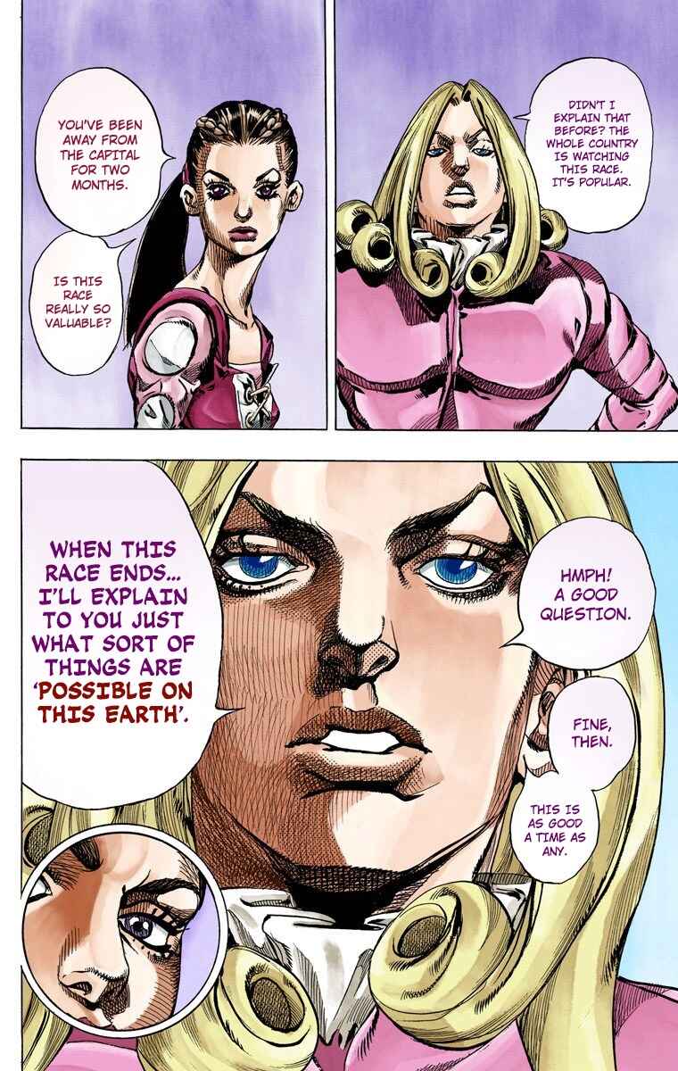 Page 21 Chapter 61 JoJos Bizarre Adventure, Part 7: Steel Ball Run (Official Colored)
