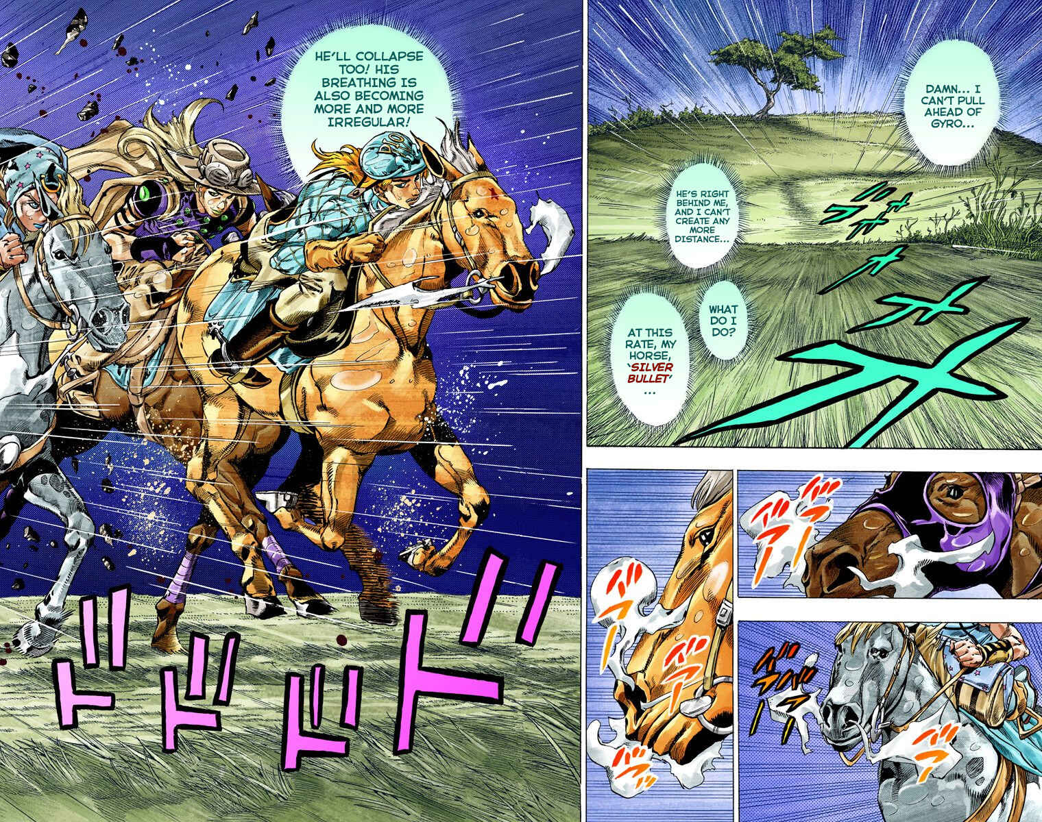 Page 3 Chapter 39 JoJos Bizarre Adventure, Part 7: Steel Ball Run (Official Colored)
