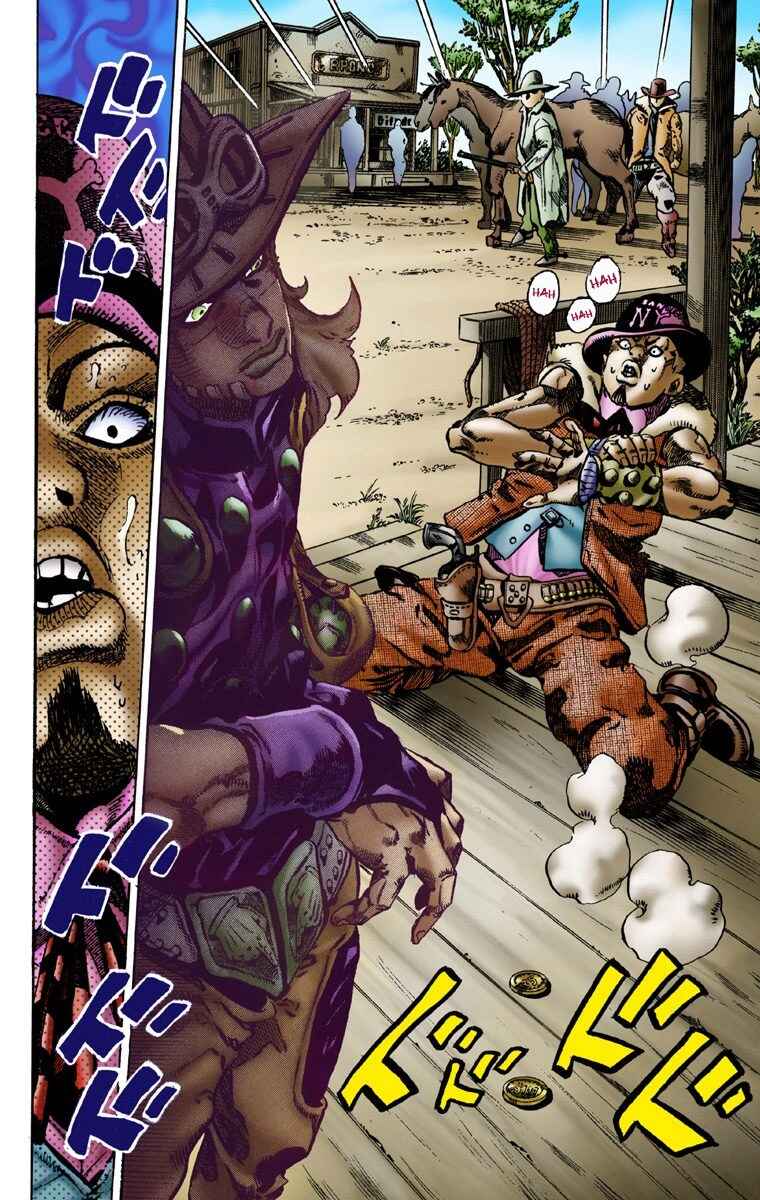 Page 10 Chapter 2 JoJos Bizarre Adventure, Part 7: Steel Ball Run (Official Colored)