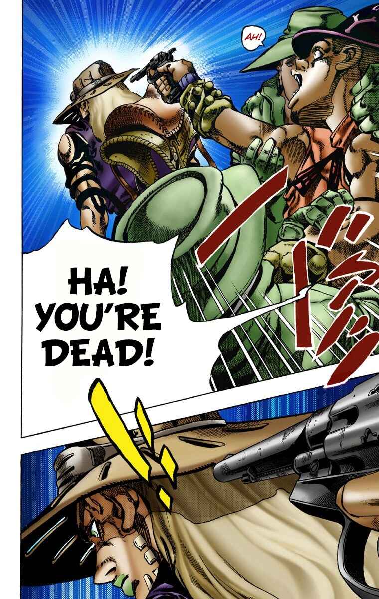 Page 13 Chapter 2 JoJos Bizarre Adventure, Part 7: Steel Ball Run (Official Colored)