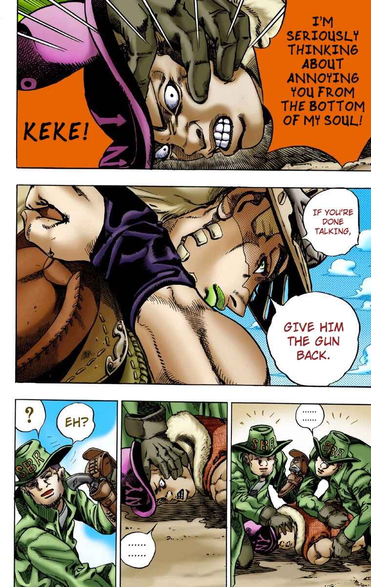 Page 15 Chapter 2 JoJos Bizarre Adventure, Part 7: Steel Ball Run (Official Colored)