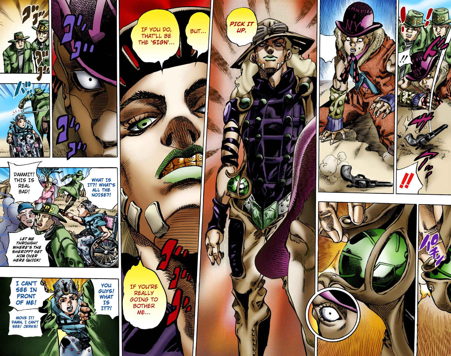 Page 17 Chapter 2 JoJos Bizarre Adventure, Part 7: Steel Ball Run (Official Colored)