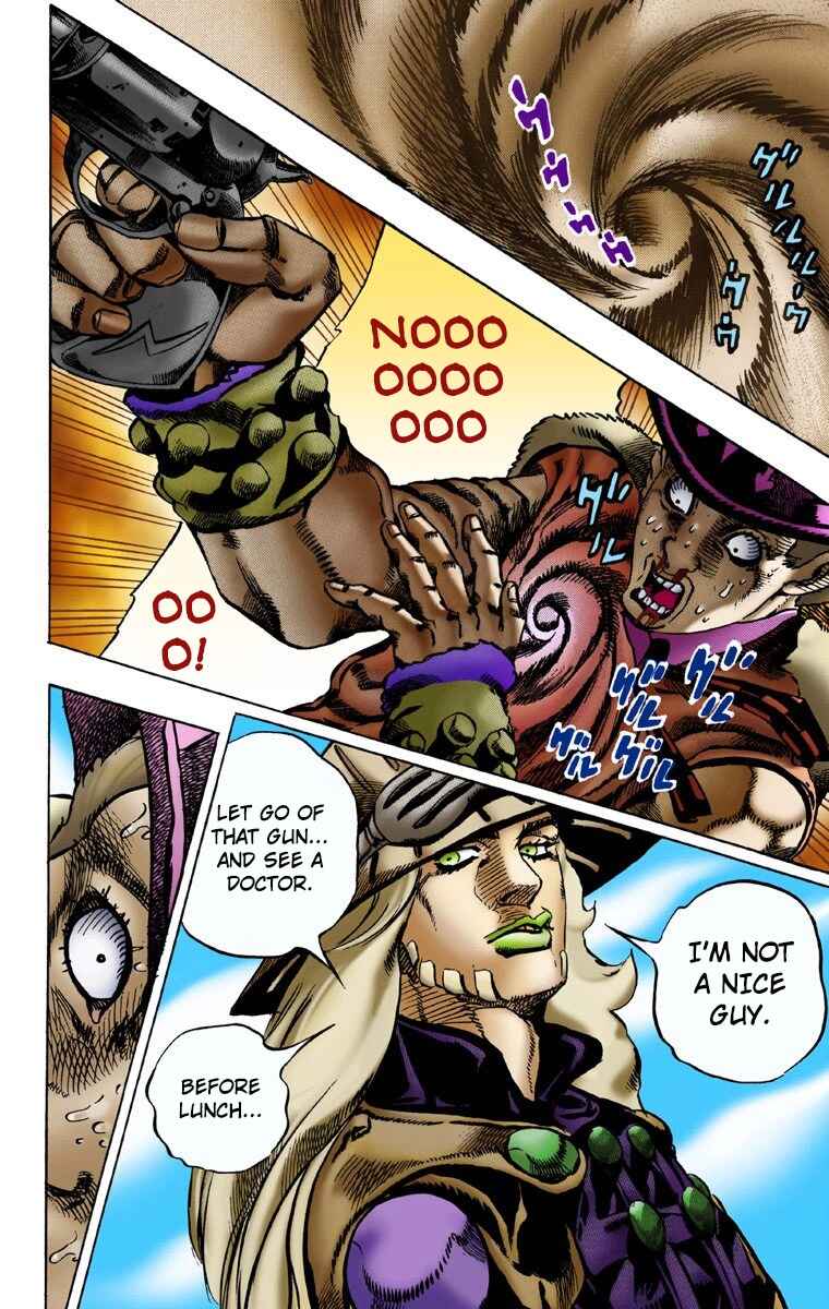 Page 23 Chapter 2 JoJos Bizarre Adventure, Part 7: Steel Ball Run (Official Colored)