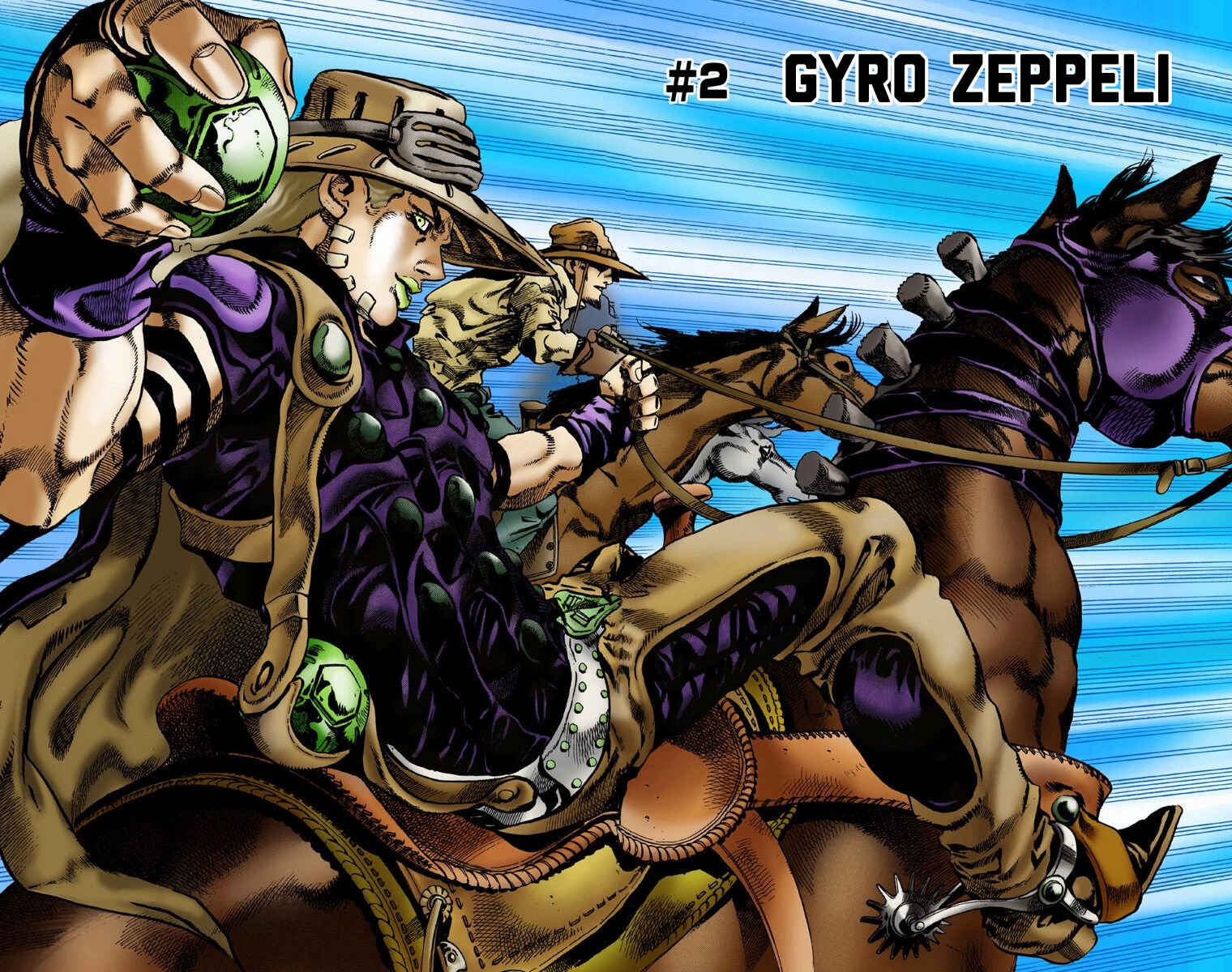 Page 3 Chapter 2 JoJos Bizarre Adventure, Part 7: Steel Ball Run (Official Colored)
