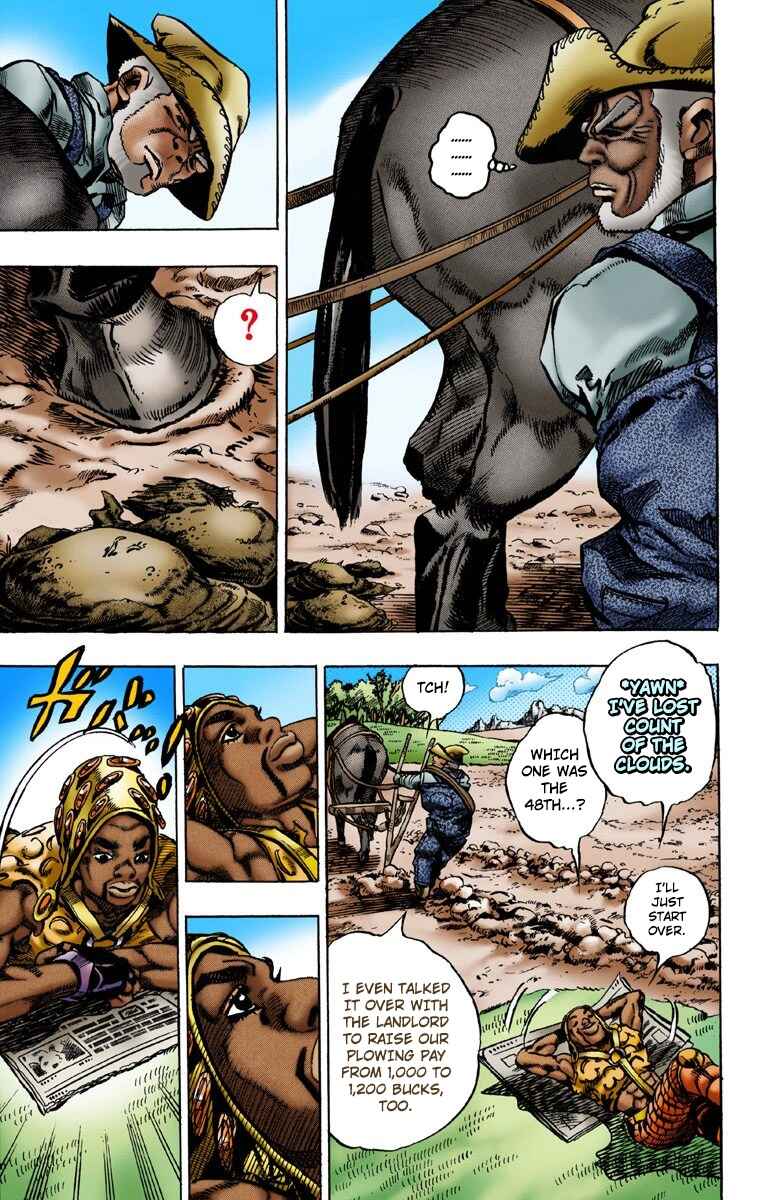 Page 7 Chapter 2 JoJos Bizarre Adventure, Part 7: Steel Ball Run (Official Colored)