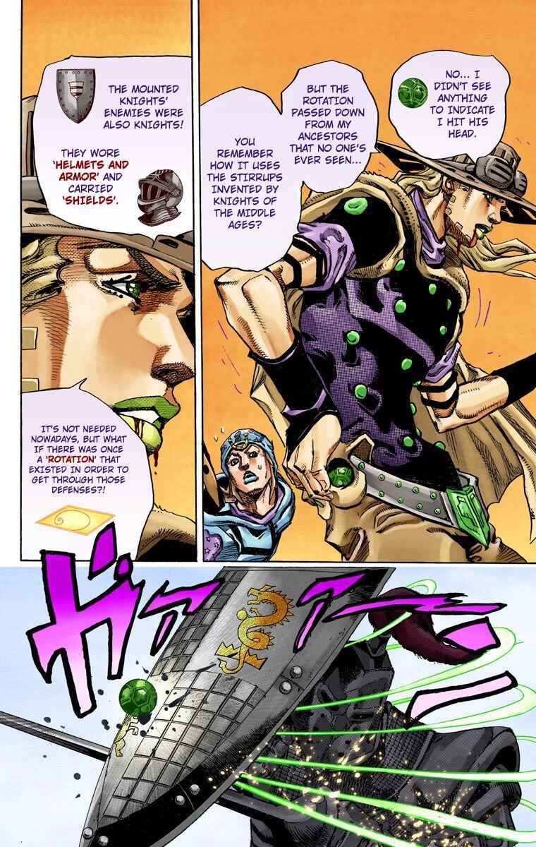 Page 35 Chapter 79 JoJos Bizarre Adventure, Part 7: Steel Ball Run (Official Colored)