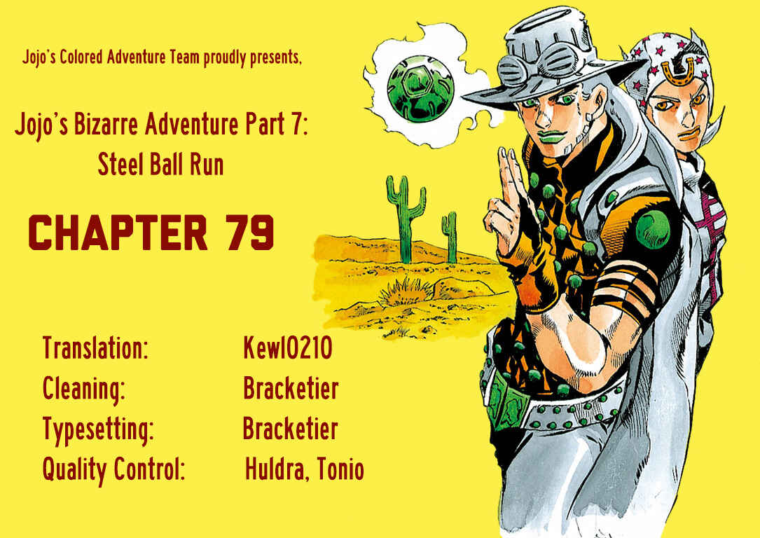 Page 38 Chapter 79 JoJos Bizarre Adventure, Part 7: Steel Ball Run (Official Colored)
