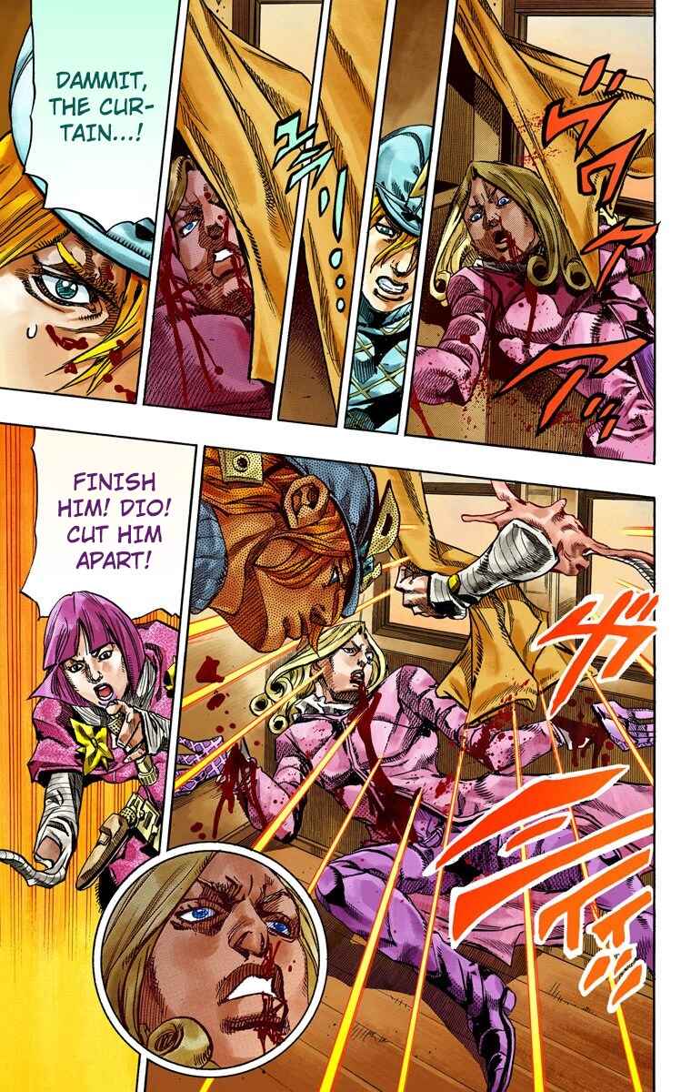 Page 19 Chapter 75 JoJos Bizarre Adventure, Part 7: Steel Ball Run (Official Colored)