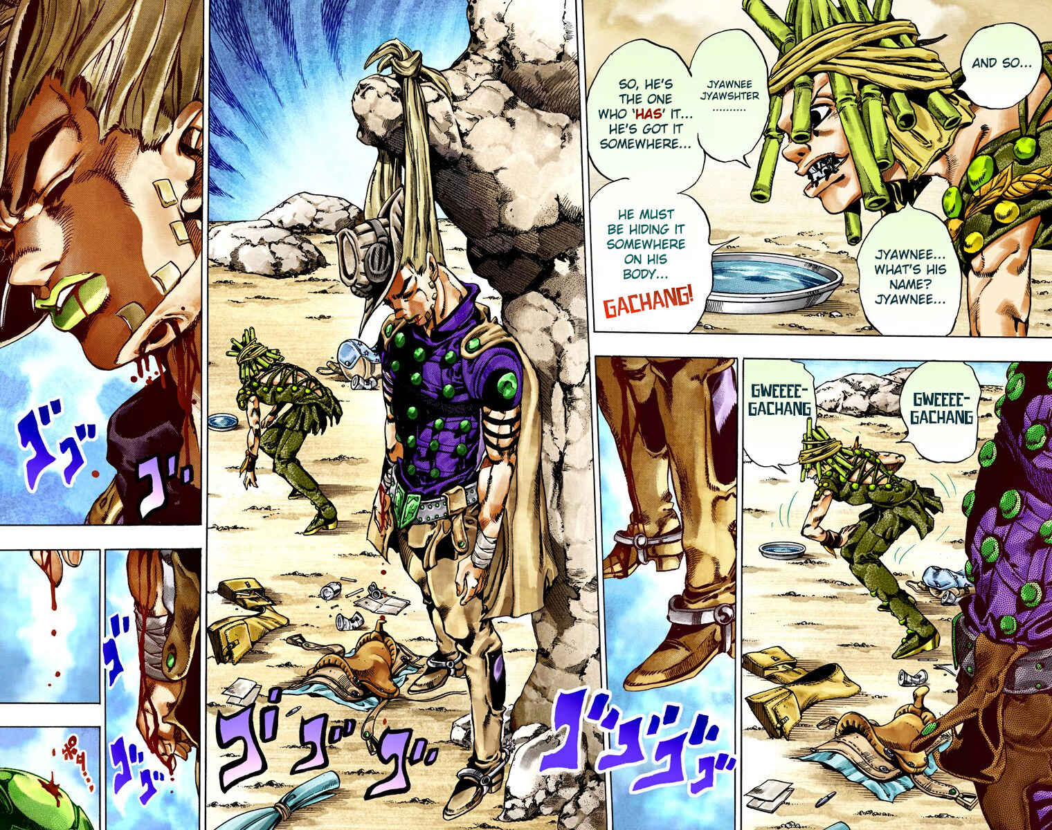 Page 24 Chapter 26 JoJos Bizarre Adventure, Part 7: Steel Ball Run (Official Colored)
