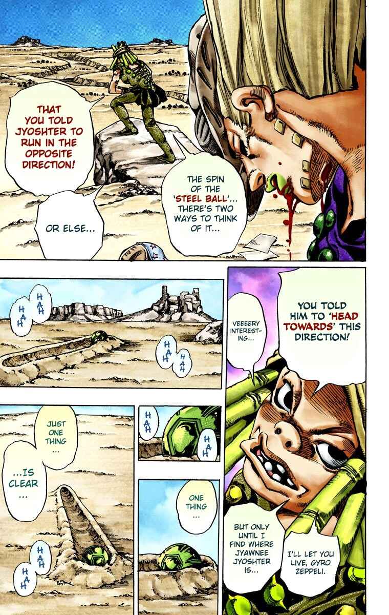 Page 51 Chapter 26 JoJos Bizarre Adventure, Part 7: Steel Ball Run (Official Colored)