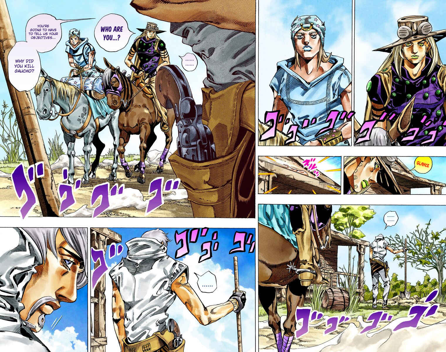 Page 20 Chapter 34 JoJos Bizarre Adventure, Part 7: Steel Ball Run (Official Colored)