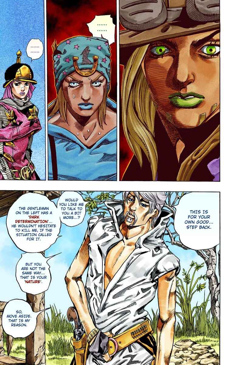 Page 23 Chapter 34 JoJos Bizarre Adventure, Part 7: Steel Ball Run (Official Colored)