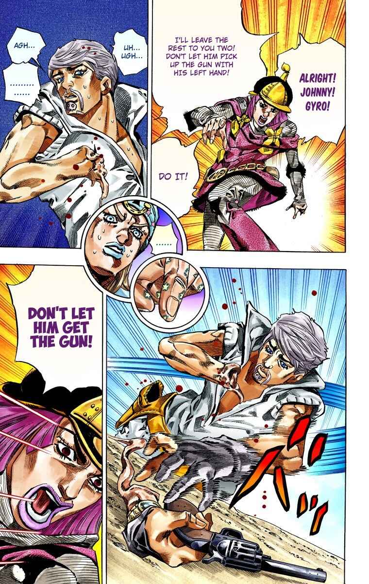 Page 36 Chapter 34 JoJos Bizarre Adventure, Part 7: Steel Ball Run (Official Colored)