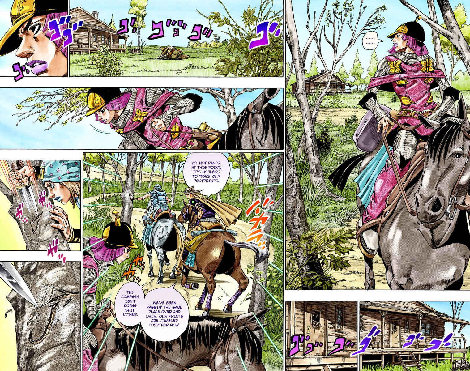 Page 4 Chapter 34 JoJos Bizarre Adventure, Part 7: Steel Ball Run (Official Colored)