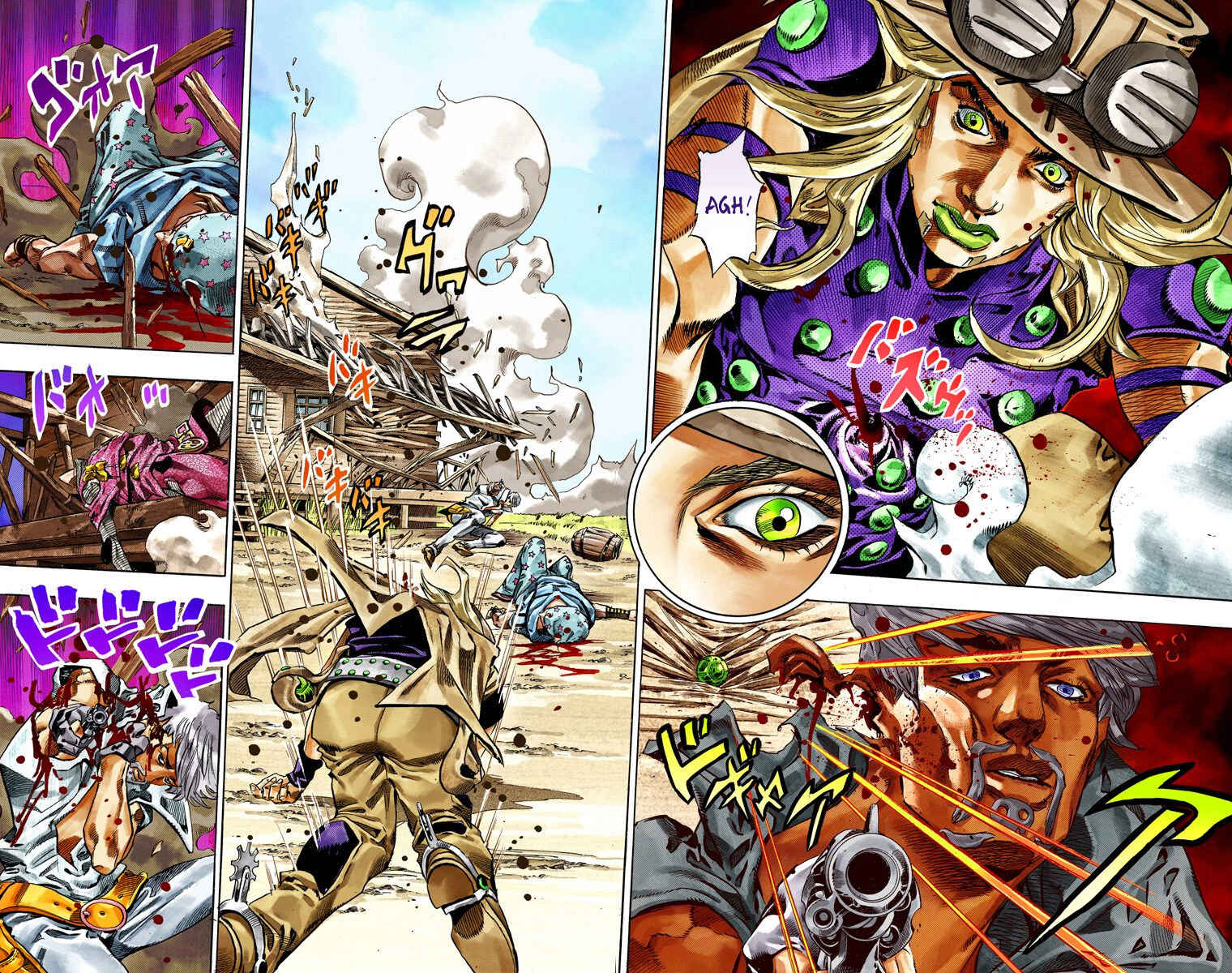 Page 48 Chapter 34 JoJos Bizarre Adventure, Part 7: Steel Ball Run (Official Colored)