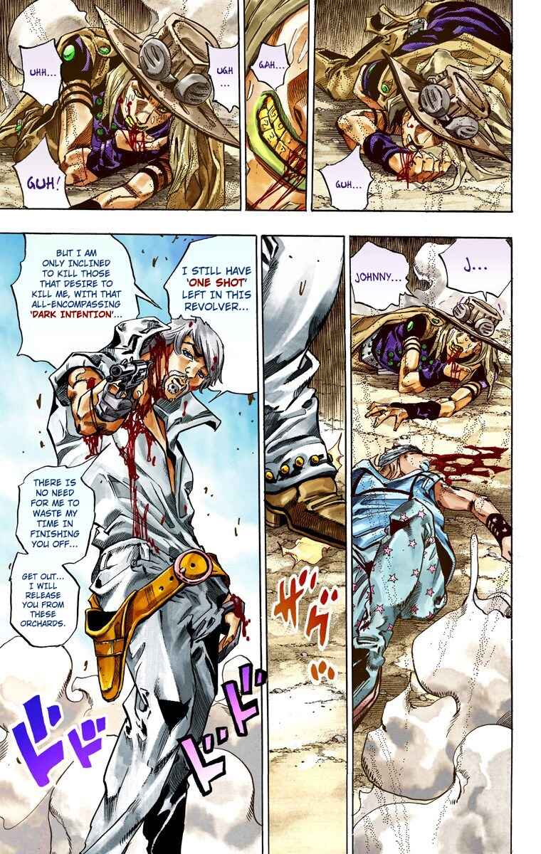 Page 50 Chapter 34 JoJos Bizarre Adventure, Part 7: Steel Ball Run (Official Colored)