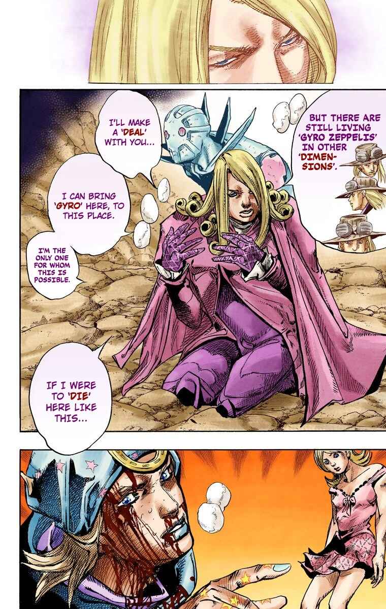 Page 37 Chapter 87 JoJos Bizarre Adventure, Part 7: Steel Ball Run (Official Colored)