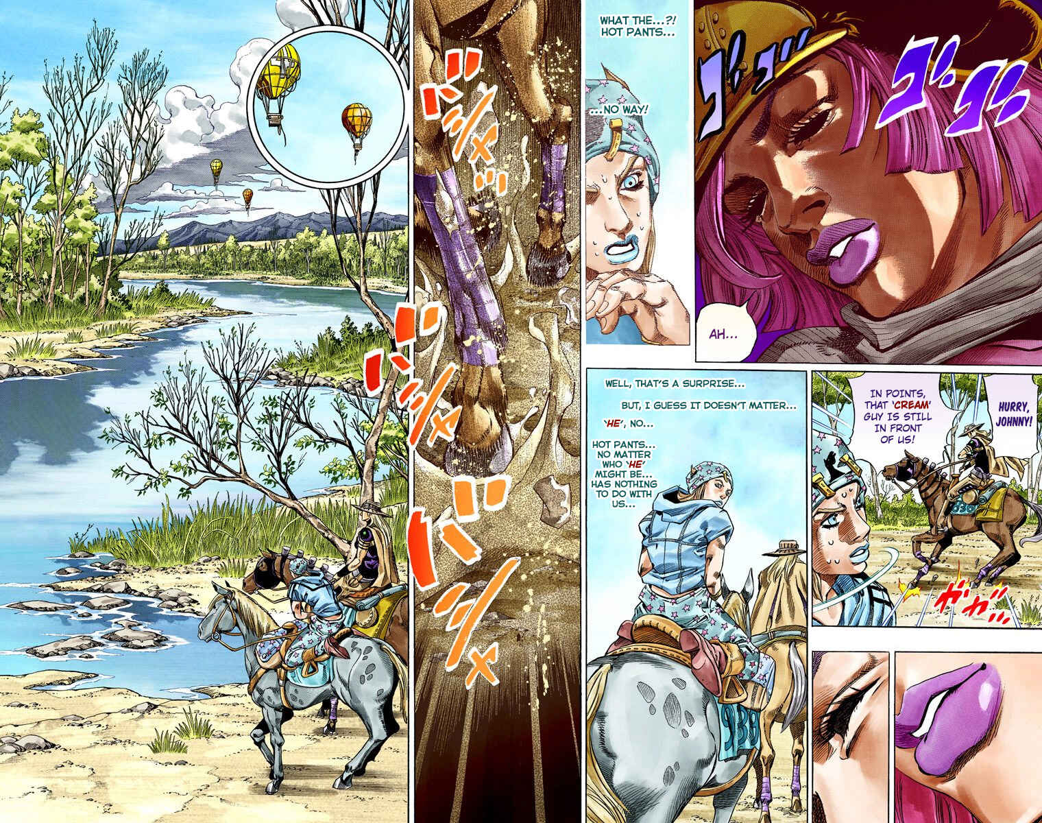 Page 10 Chapter 36 JoJos Bizarre Adventure, Part 7: Steel Ball Run (Official Colored)