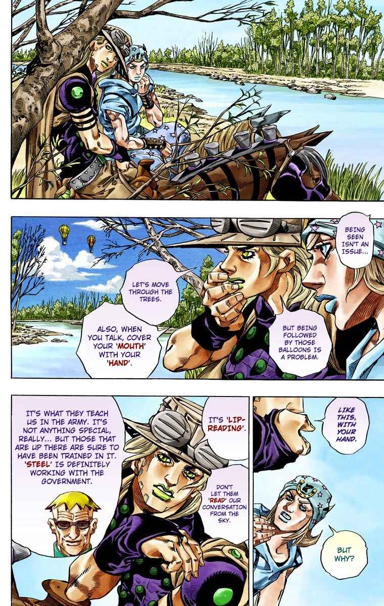 Page 11 Chapter 36 JoJos Bizarre Adventure, Part 7: Steel Ball Run (Official Colored)