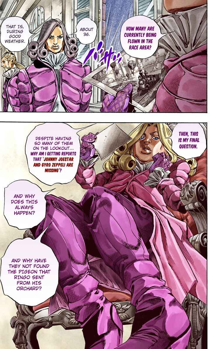 Page 20 Chapter 36 JoJos Bizarre Adventure, Part 7: Steel Ball Run (Official Colored)