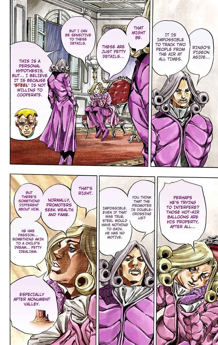 Page 21 Chapter 36 JoJos Bizarre Adventure, Part 7: Steel Ball Run (Official Colored)