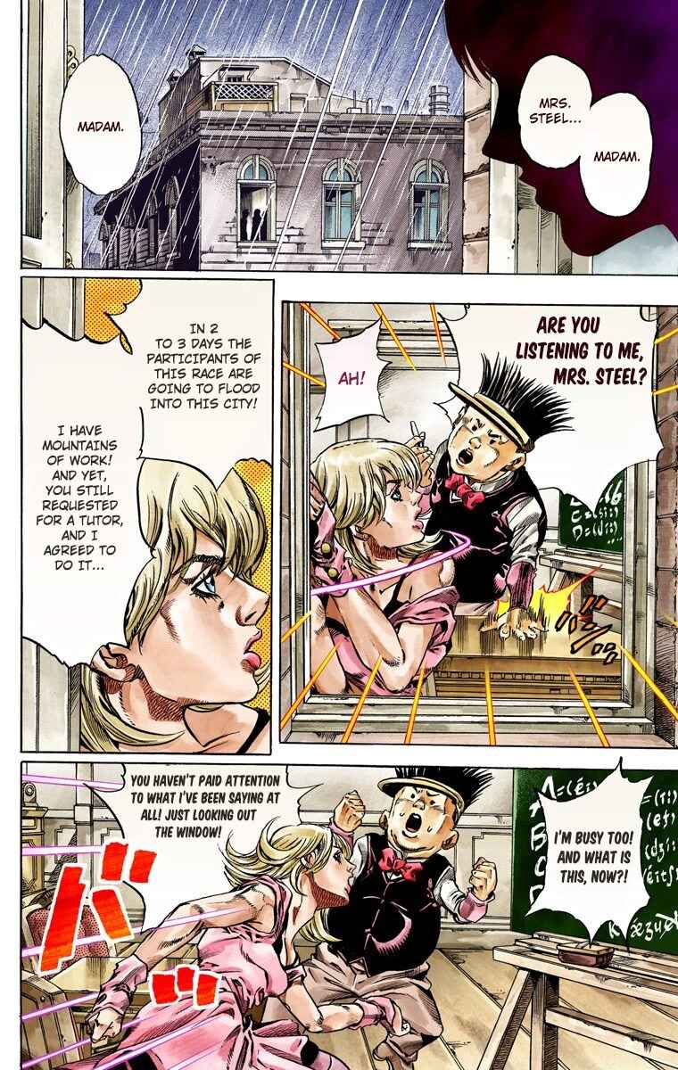 Page 25 Chapter 36 JoJos Bizarre Adventure, Part 7: Steel Ball Run (Official Colored)